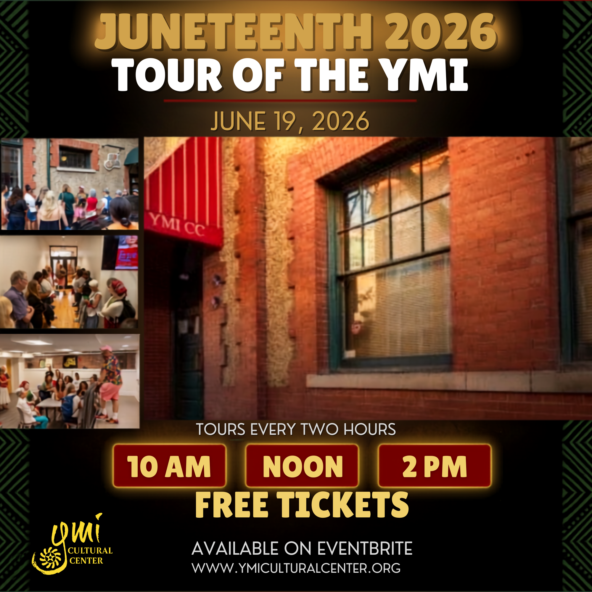 Juneteenth 2026 Guided Tour(s) of the YMI