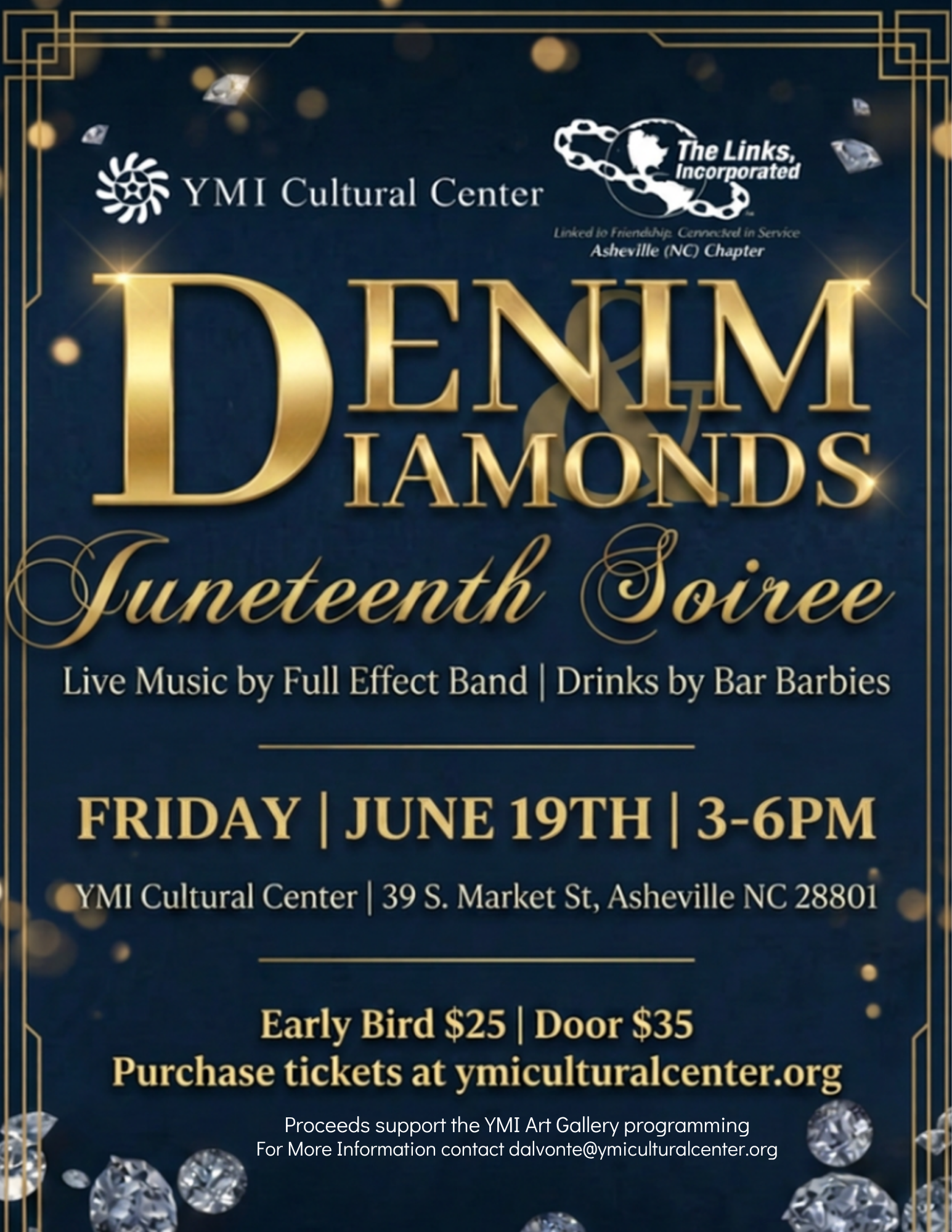 Denim & Diamonds: A Junteenth Soiree