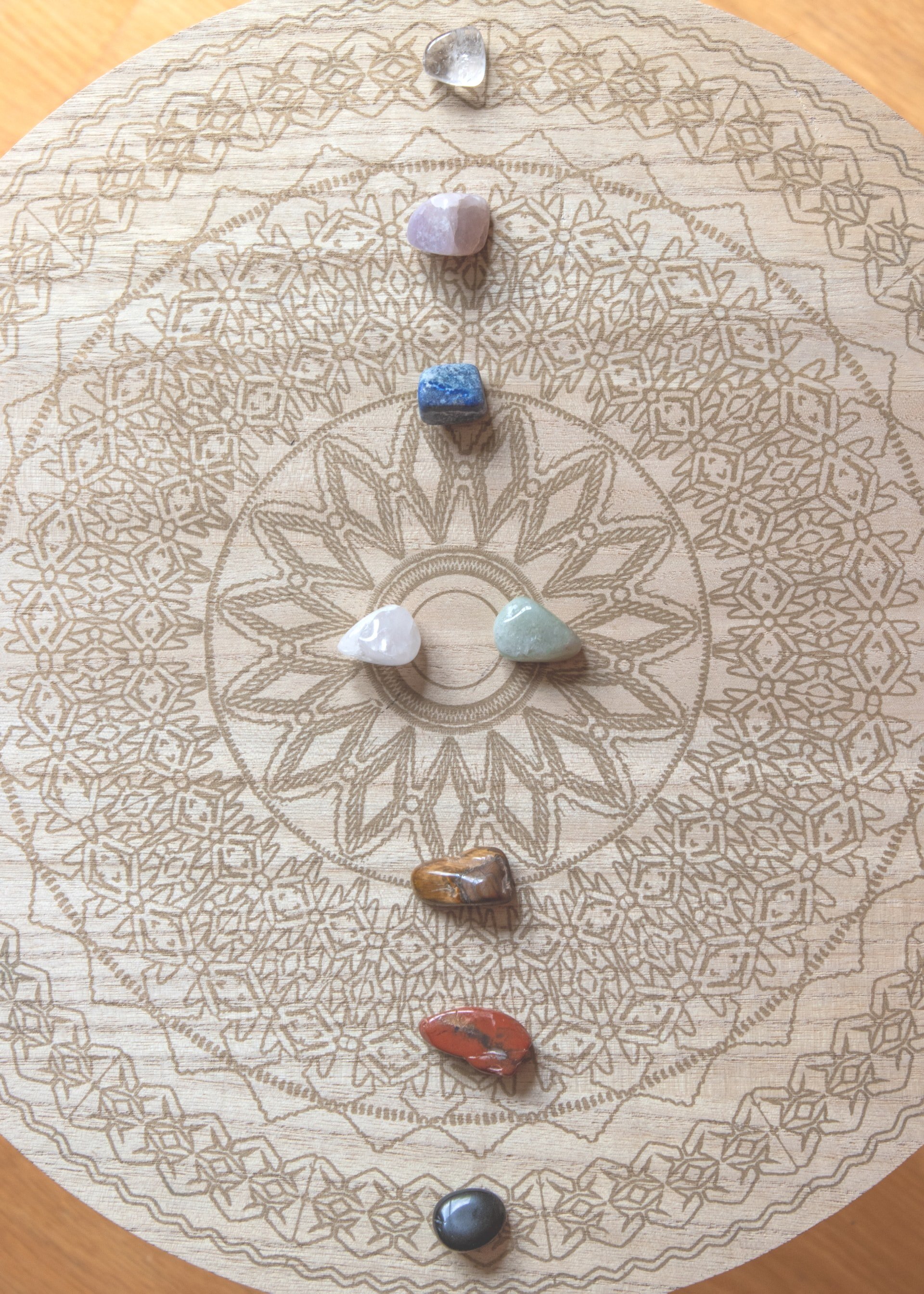 chakra crystal grid for chakra balancing