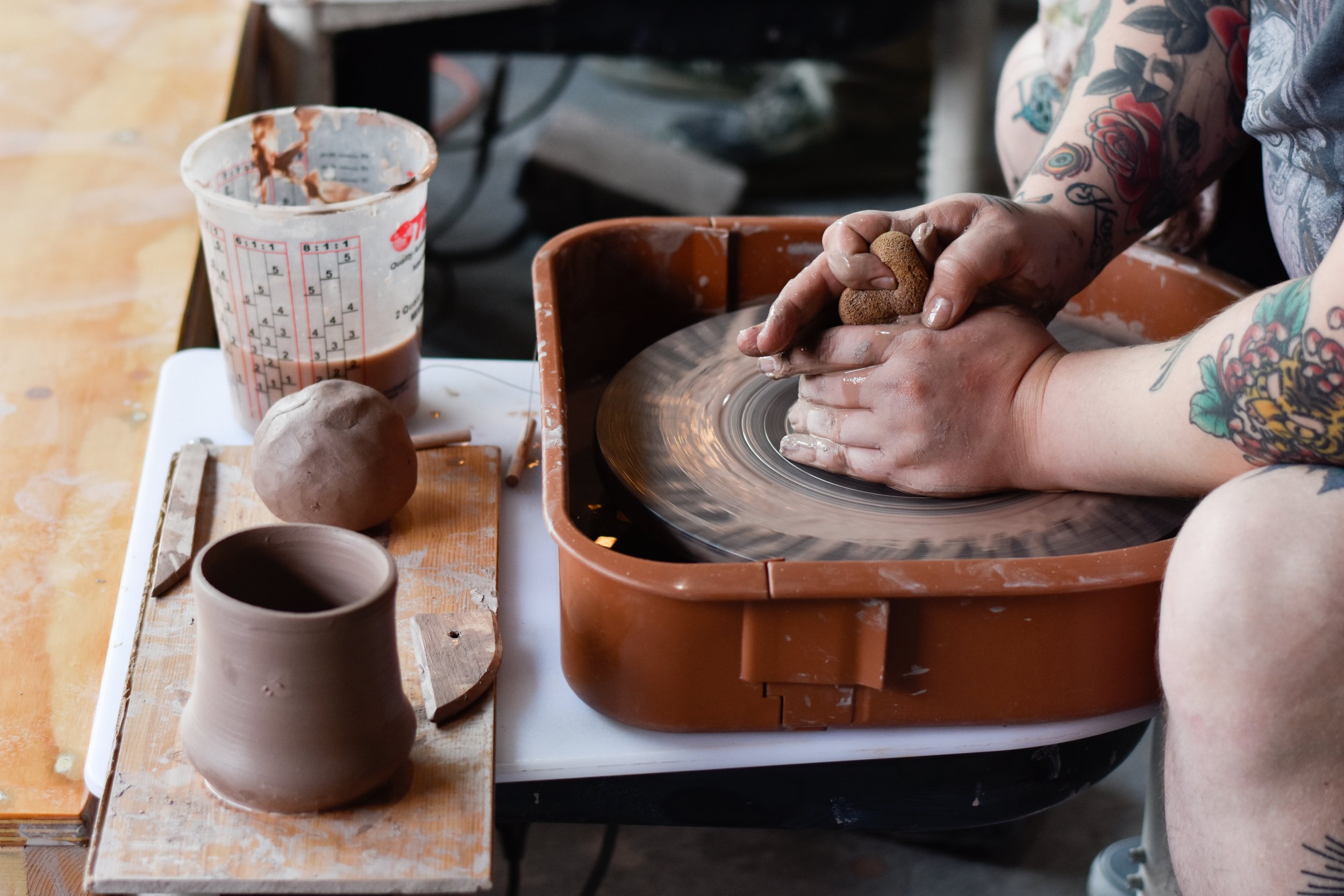 Adult Pottery Classes — Scenic City Clay Arts
