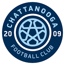Chattanooga Football Club logo with a soccer ball and the year 2009