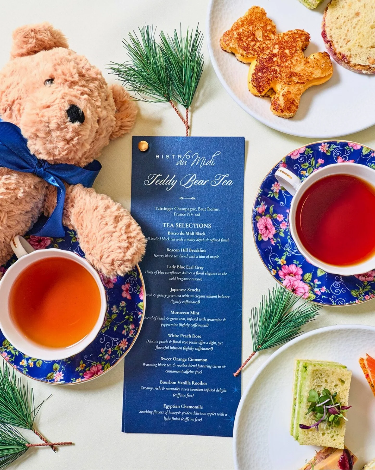 Don&rsquo;t miss our Teddy Bear Tea - some dates are already sold out! 🧸 Celebrate the season of giving and joy with a festive twist on our Afternoon Tea. Kids (and anyone who still believes in holiday magic!) are invited to bring a beloved stuffed 
