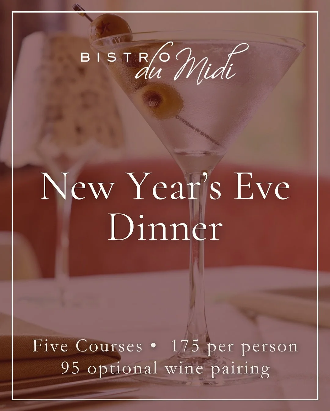 Welcome 2026 with a meal to remember 🥂 Reserve New Year&rsquo;s Eve &amp; New Year&rsquo;s Day now @opentable
