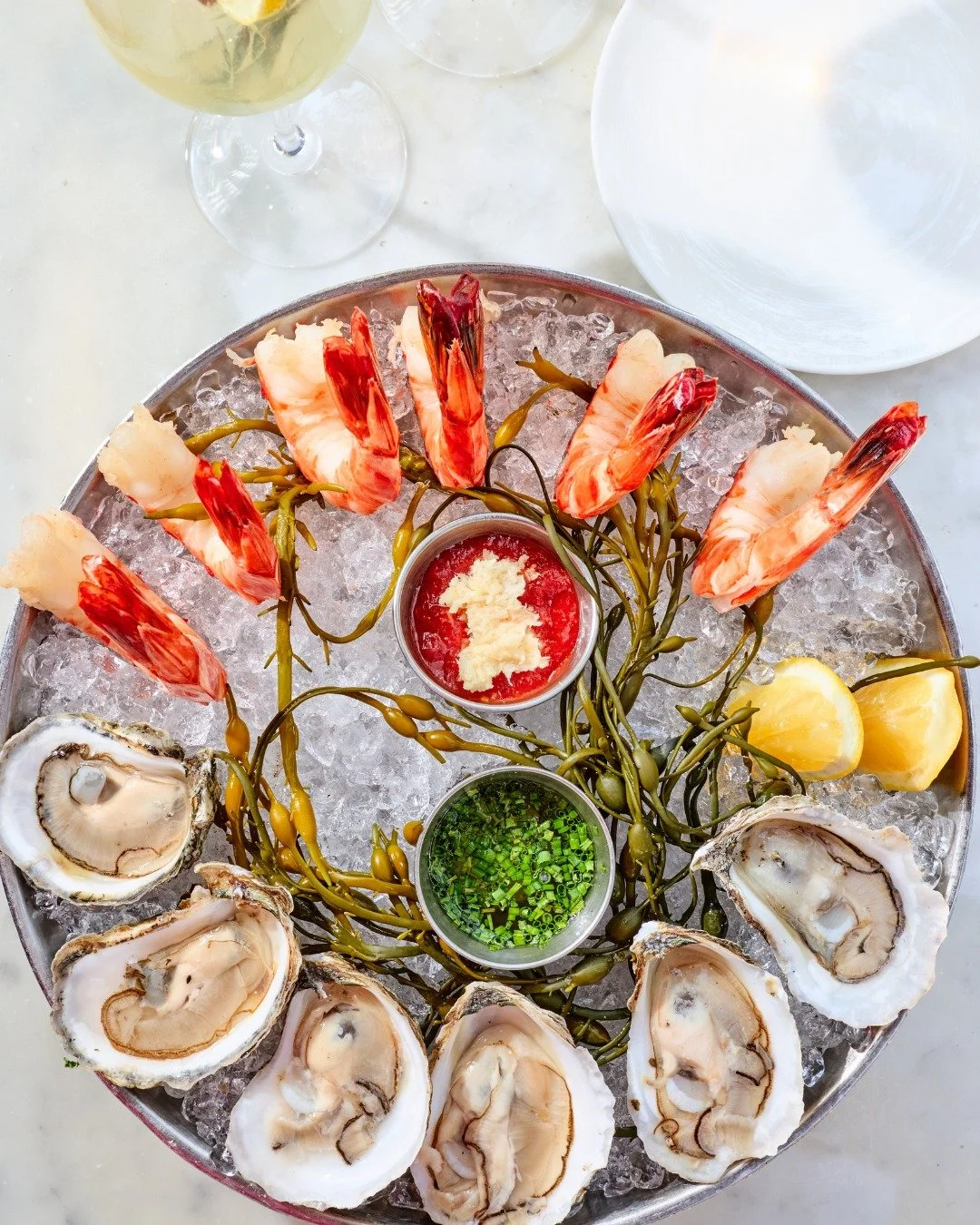 Begin with our raw bar selection&mdash;the perfect start to any meal.

📸 @briansamuelsphotography