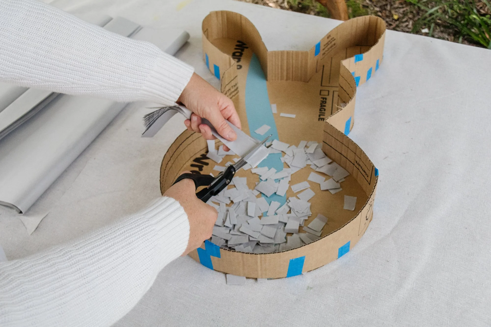 How To Make An Easter Bunny Piñata — Smor Home