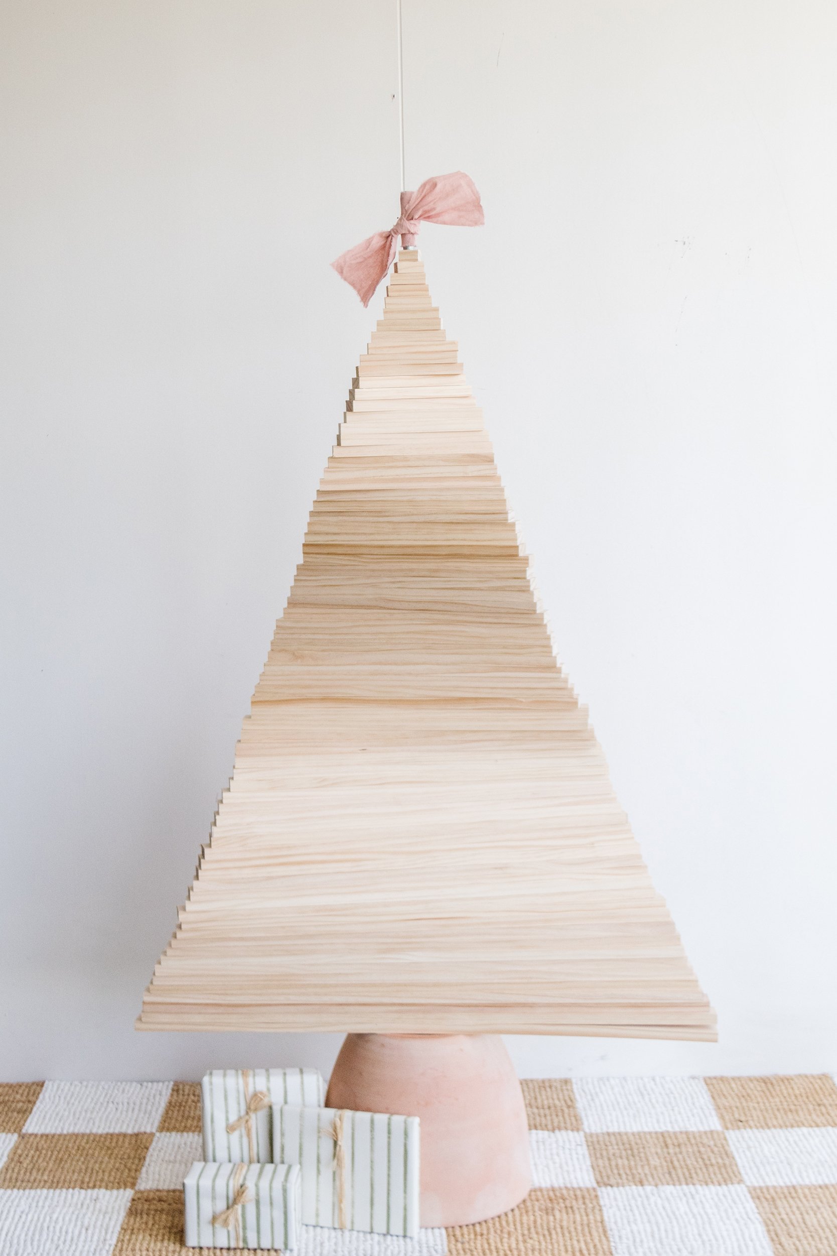 DIY Wooden Christmas Tree — Smor Home