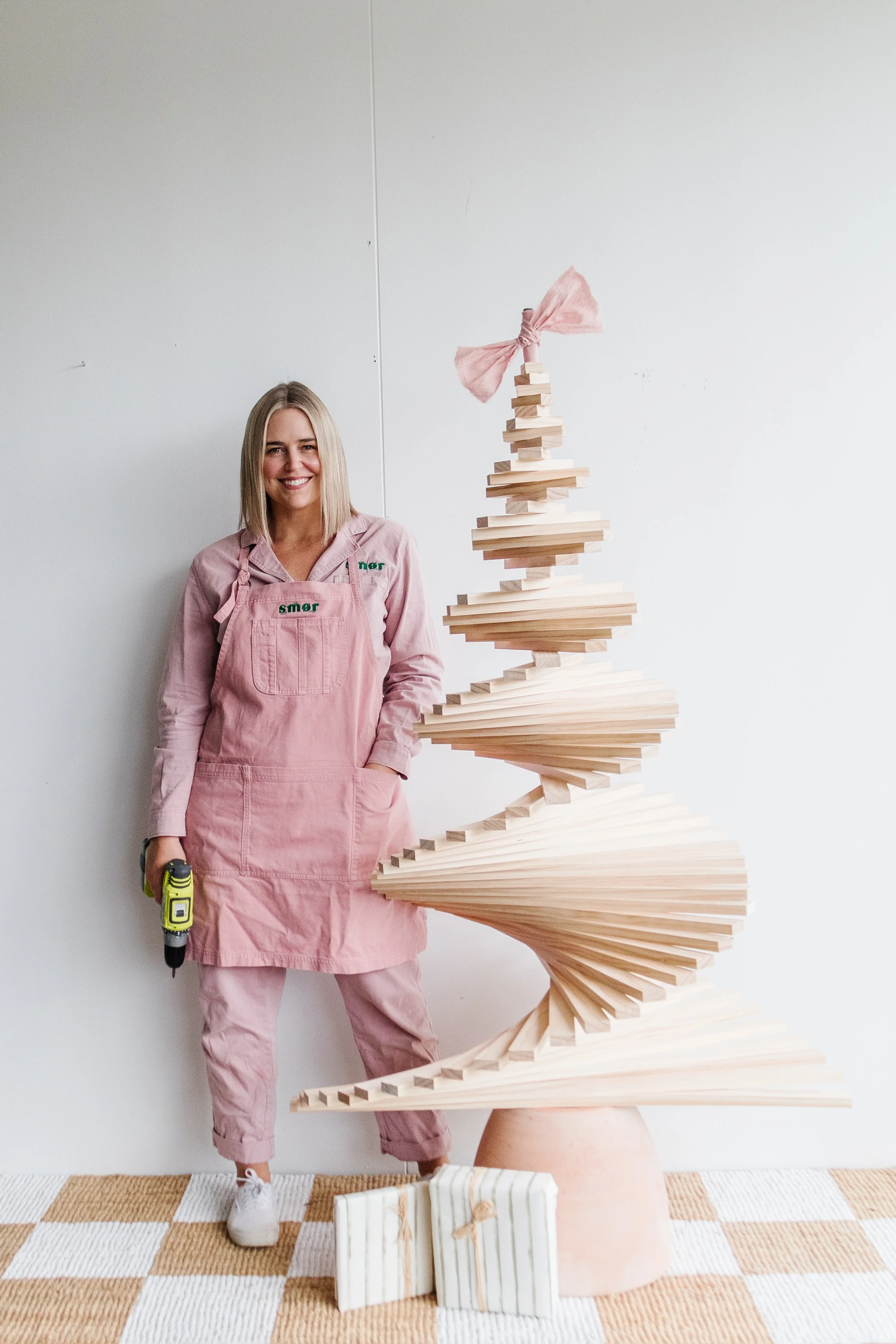thumbnail image 2 of Wood Christmas Trees Ornament Mini Wood Diy Christmas Trees - New Diy Mini Woode 2 of 14