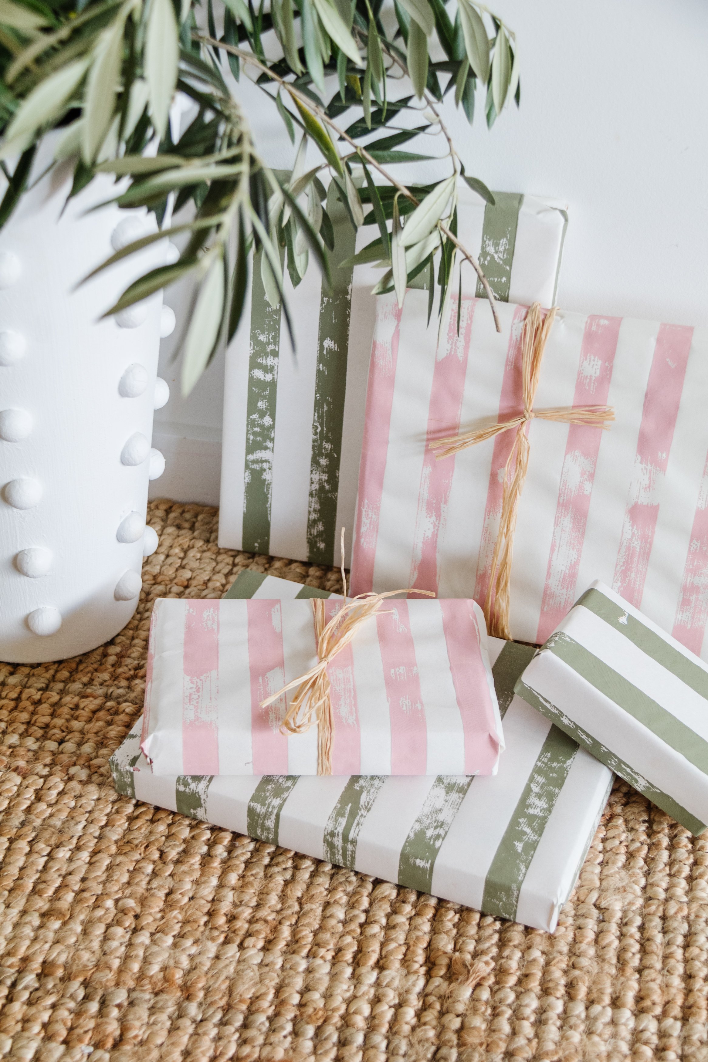 DIY Striped Wrapping Paper_Smor Home (3 of 6).jpg