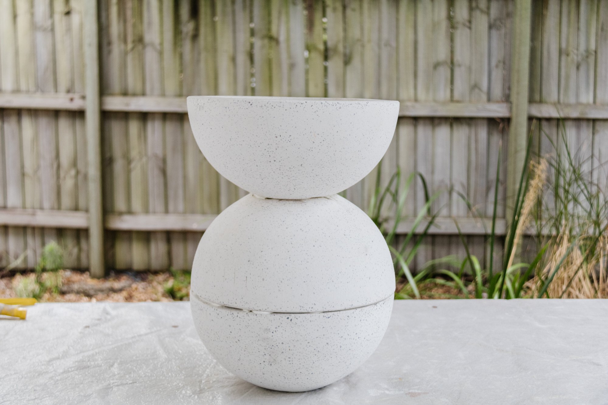 Making A Sculptural Ball Side Table — Smor Home