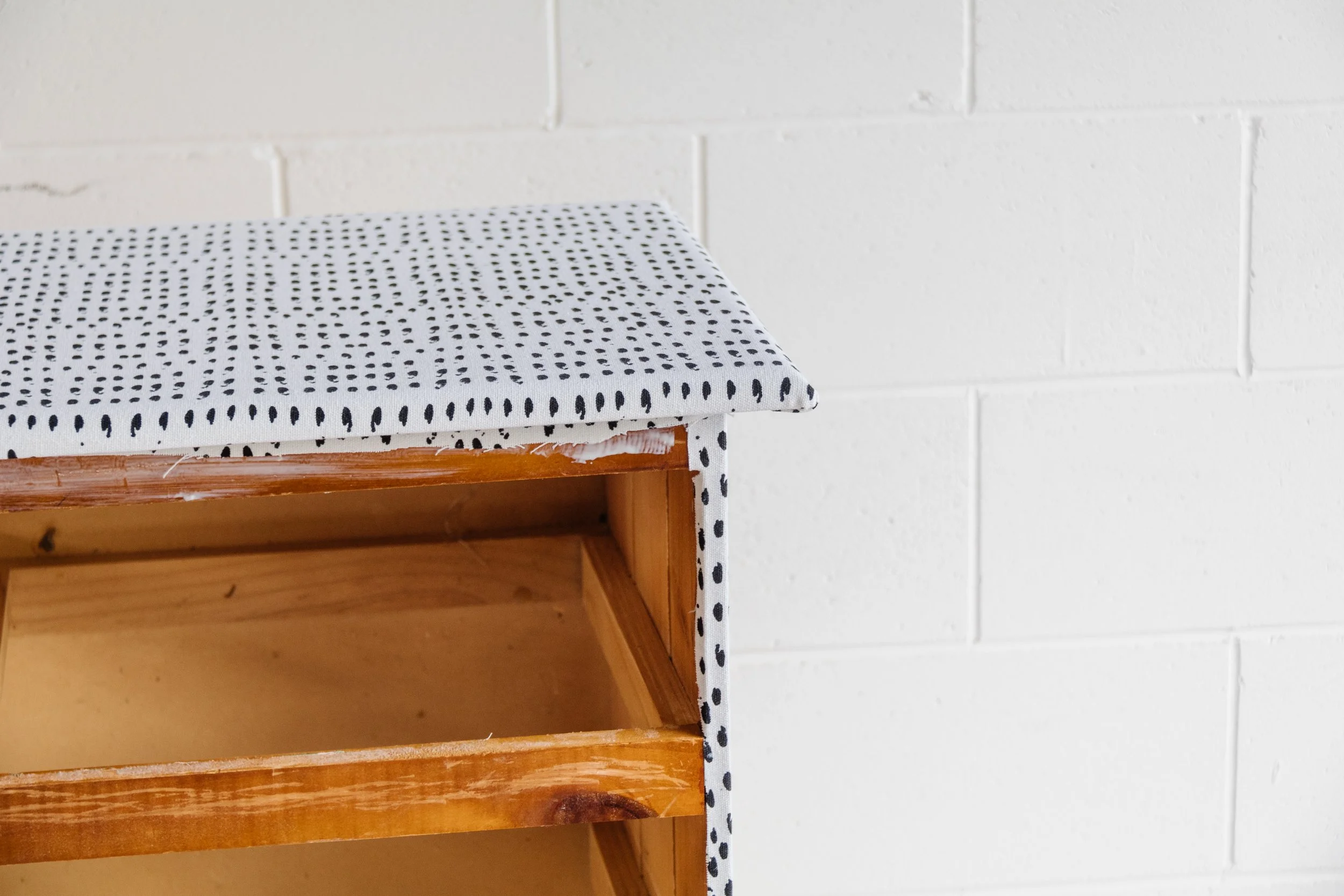 How To Cover Furniture With Fabric — Smor Home