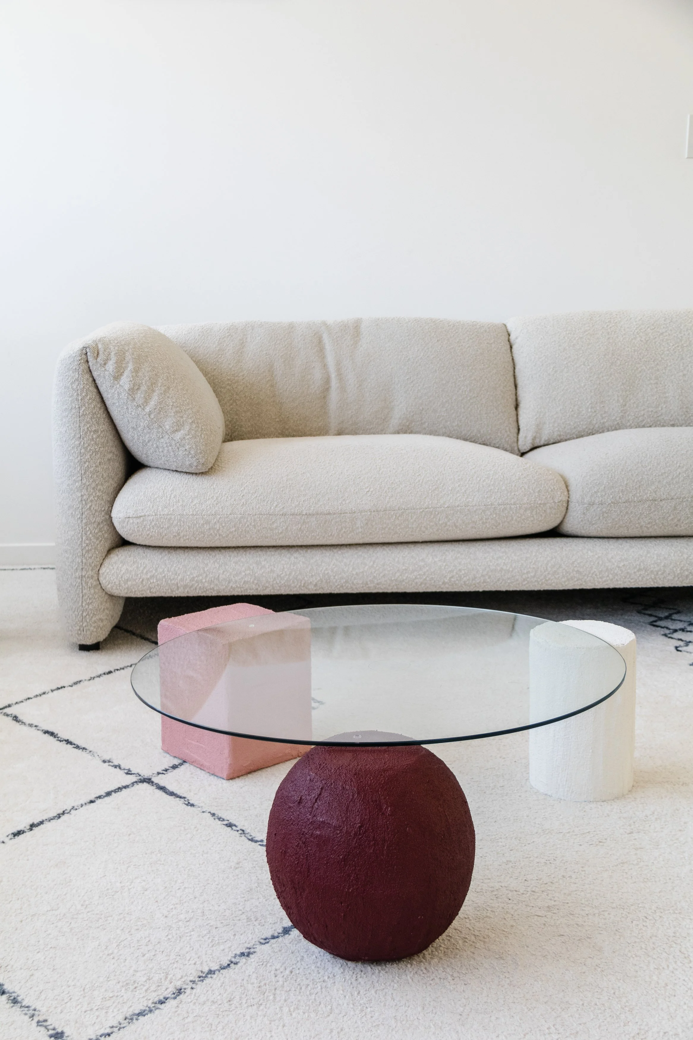 Making A Sculptural Glass Coffee Table — Smor Home