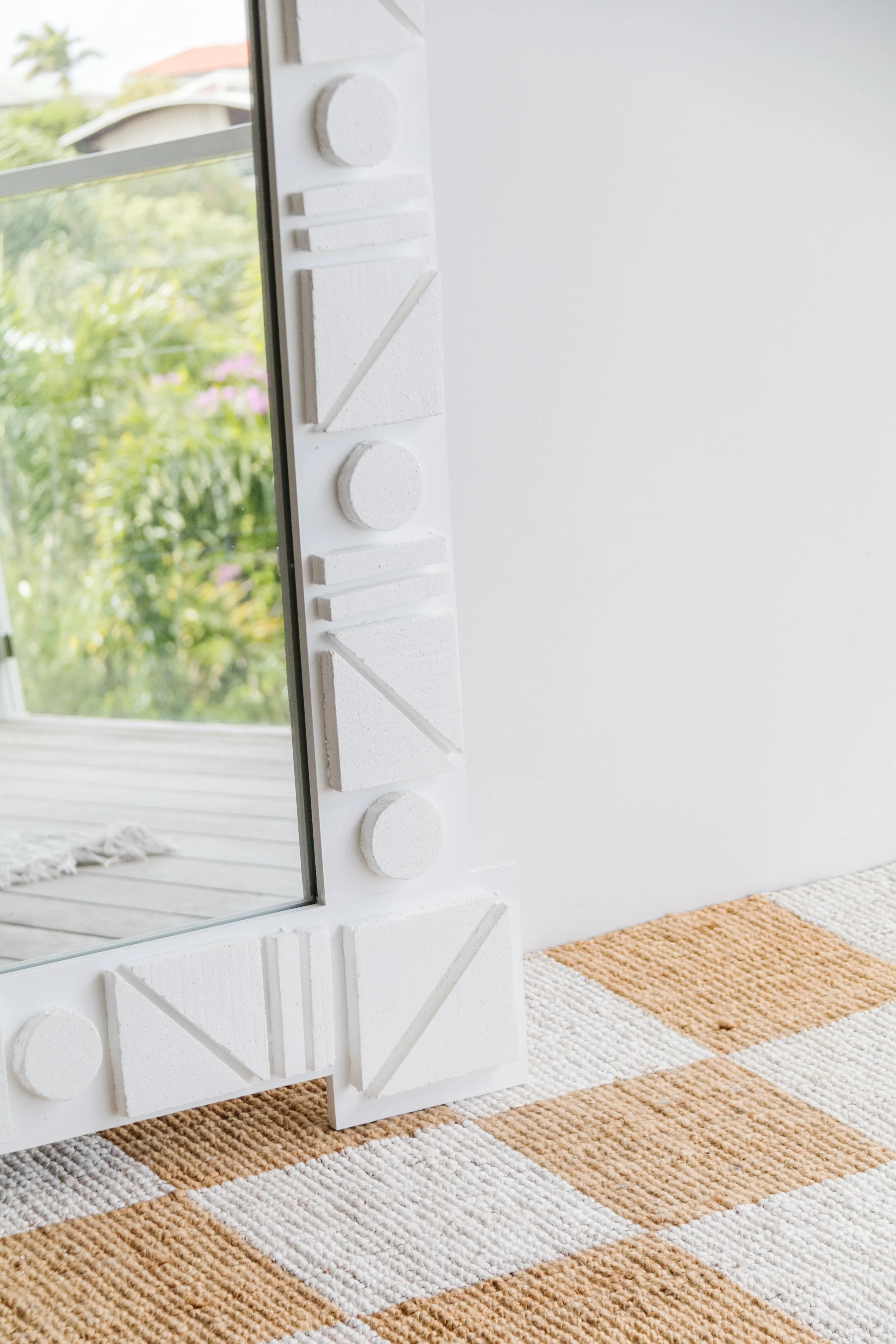 Making A Sculptural Floor Length Mirror — Smor Home