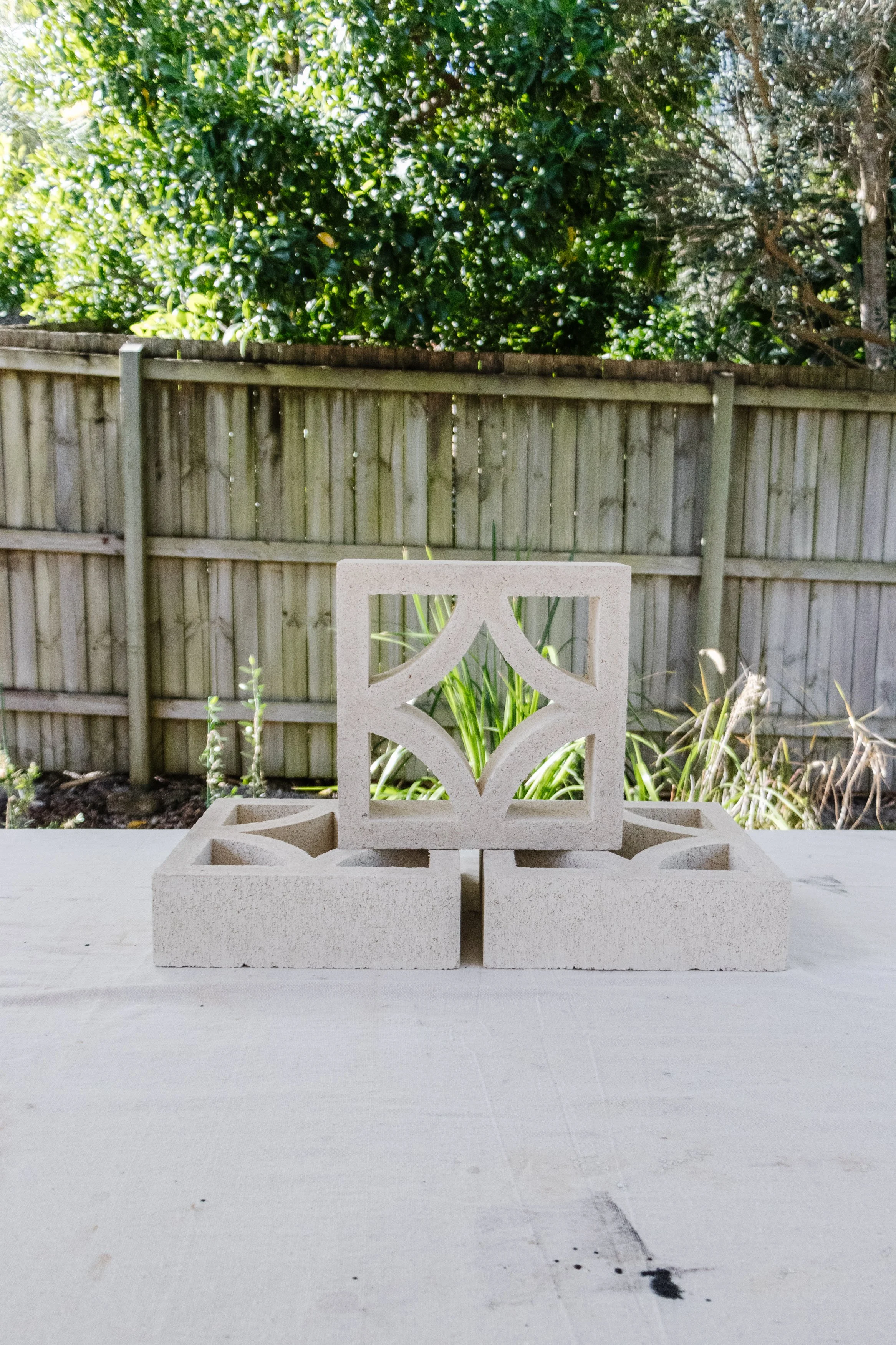 Making DIY Breeze Block Shelves — Smor Home