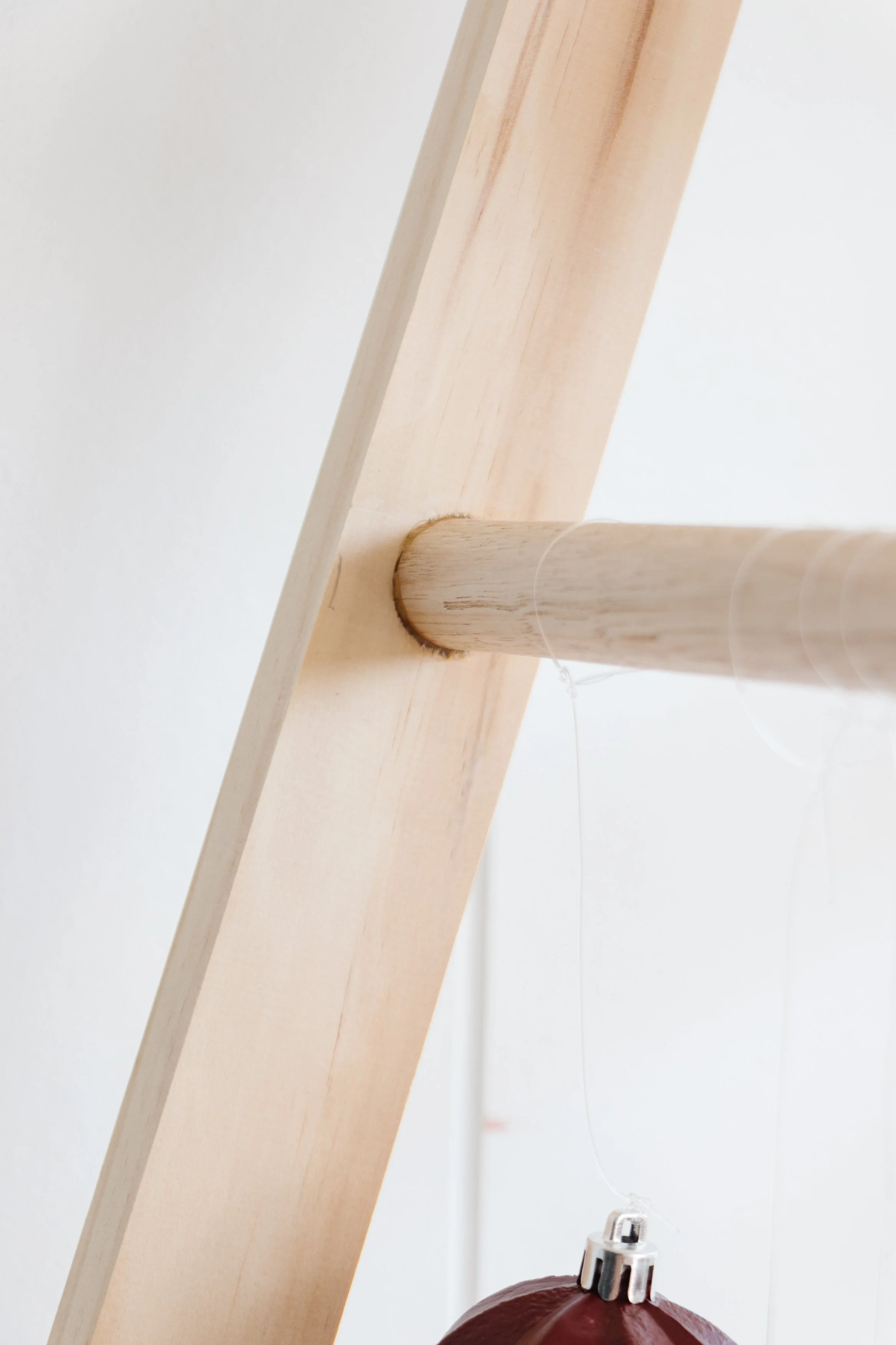 Making A DIY Ladder Christmas Tree — Jaharn