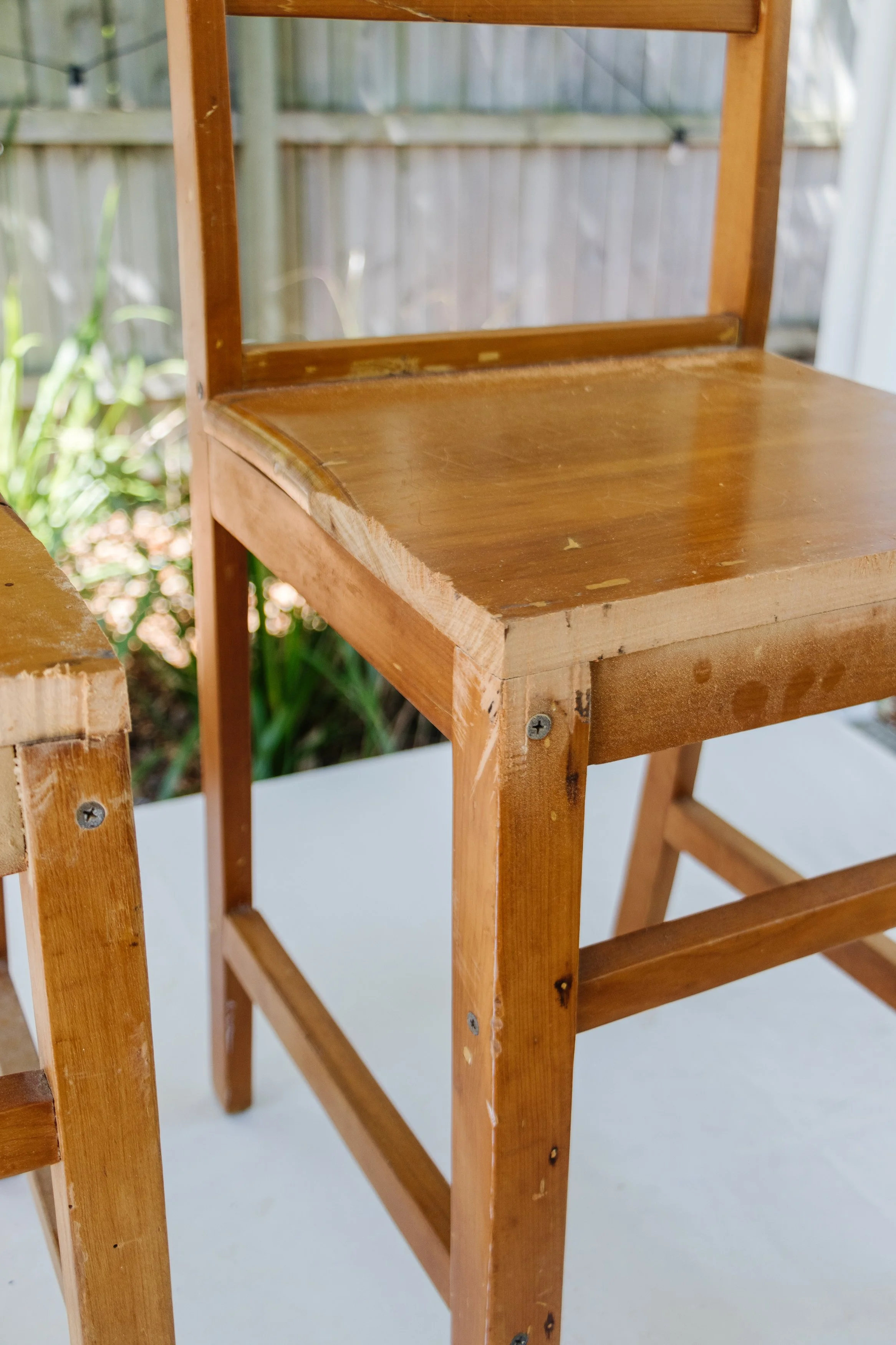 How To Upcycled Plaster Dining Chairs — Smor Home