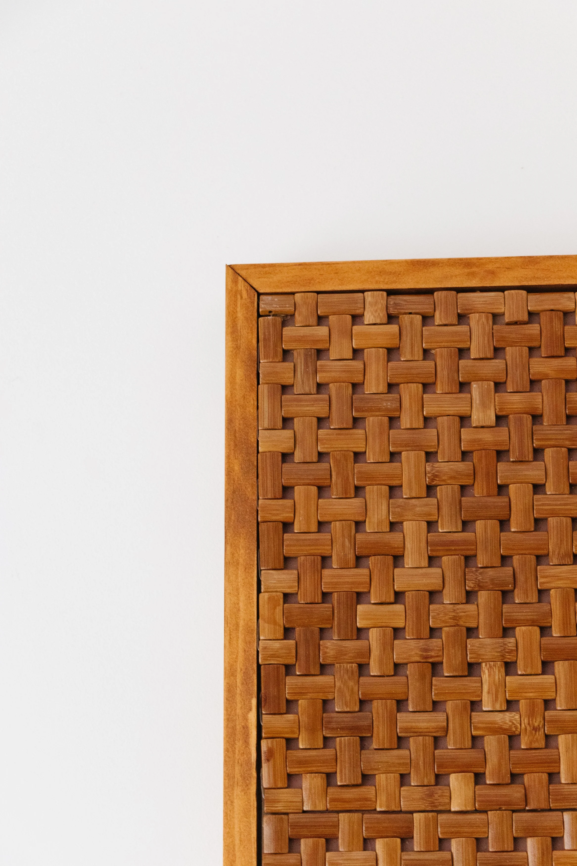 Upcycled Placemat Wall Art — Smor Home