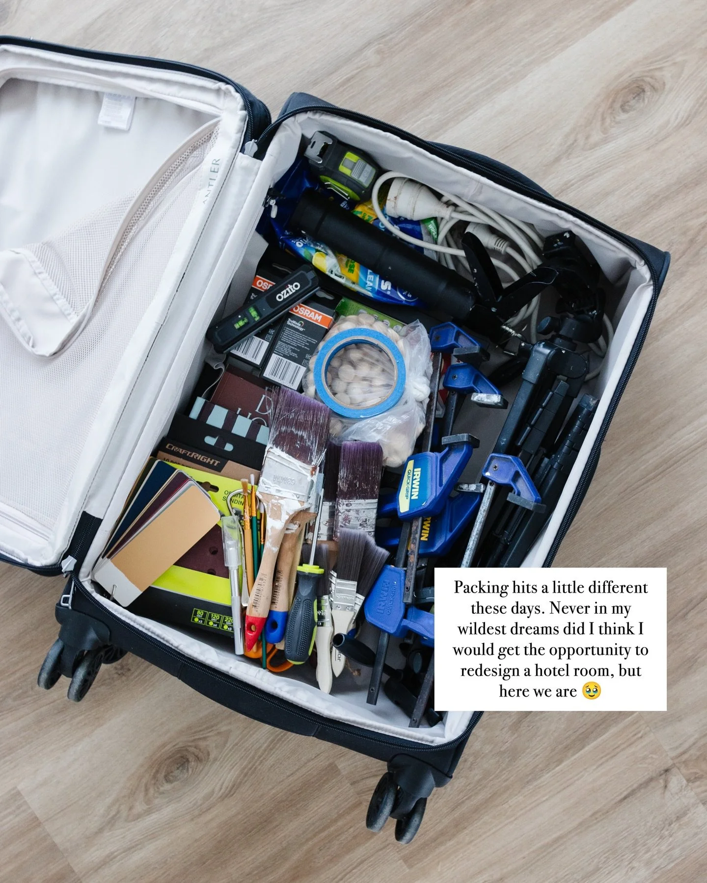 I can&rsquo;t believe this time last week I was putting the finishing touches on my hotel room redesign at @songhotel! I am so excited to show you everything that happened, so keep your eyes peeled on Sunday... On a personal level, I&rsquo;ve been re