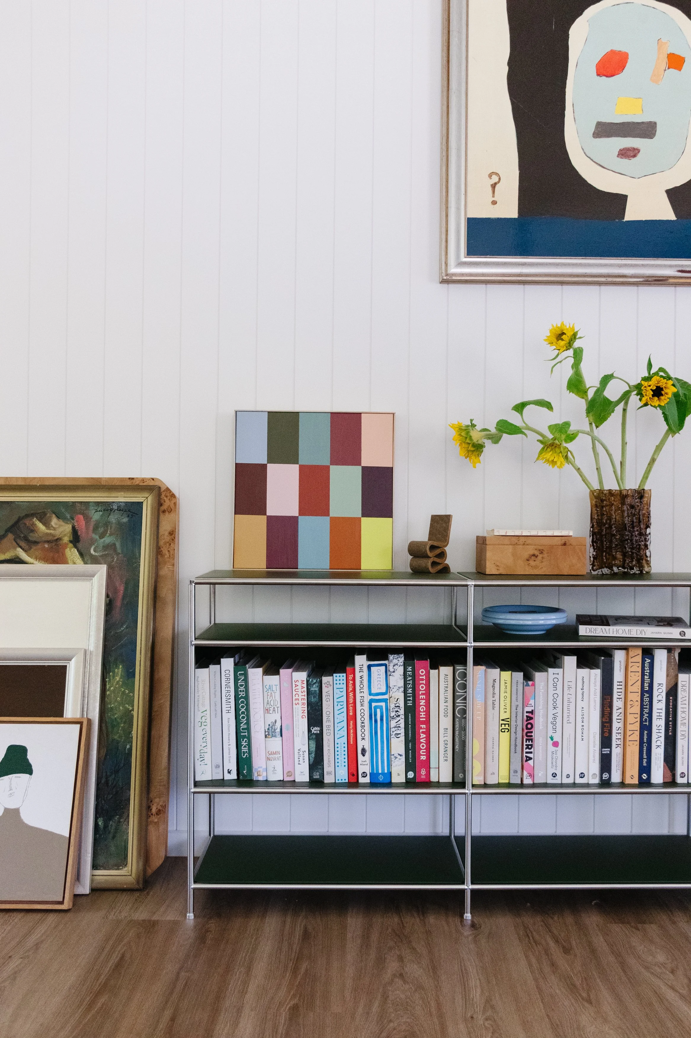 Upcycled Colourful Art