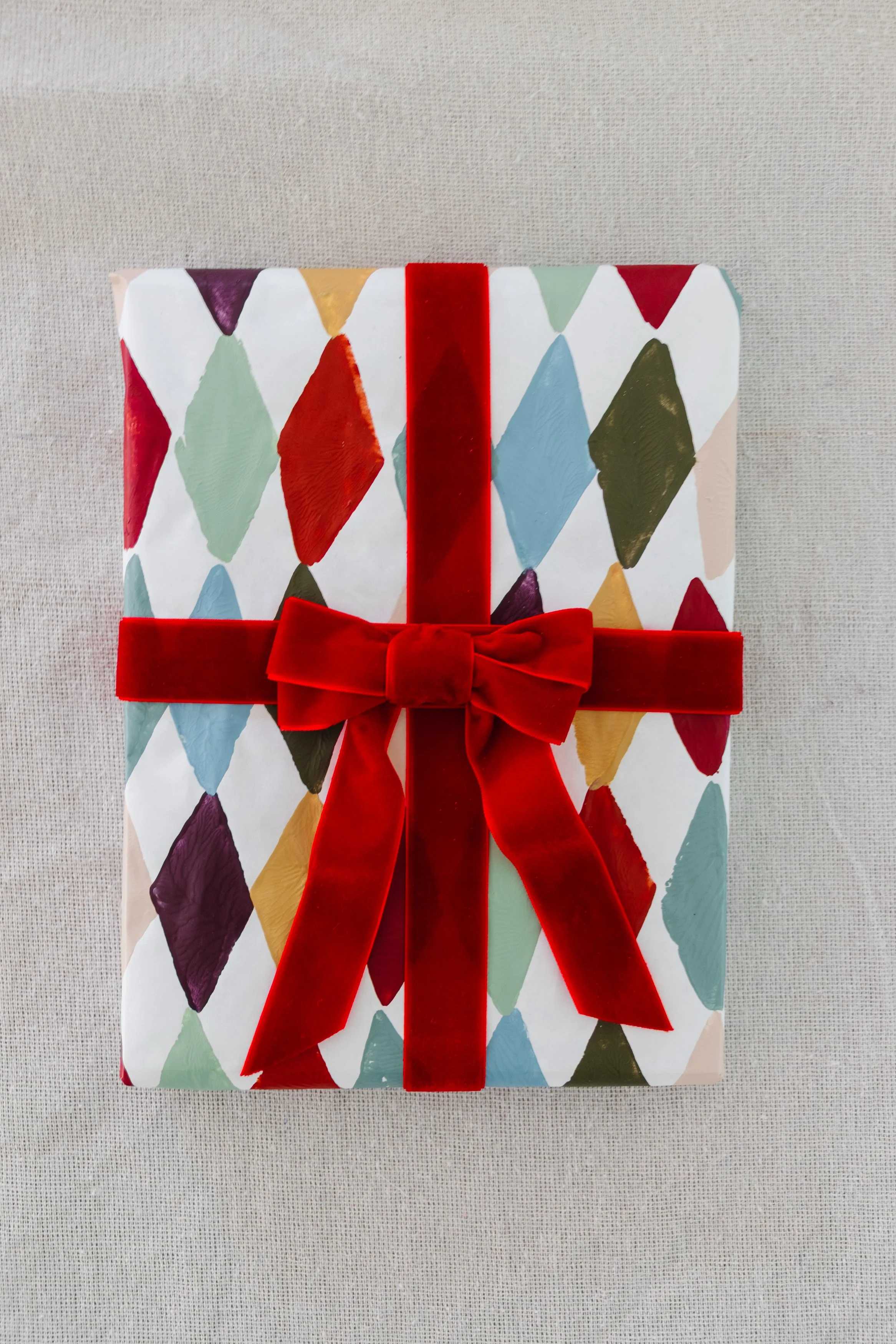 Upcycled Colourful Wrapping Paper
