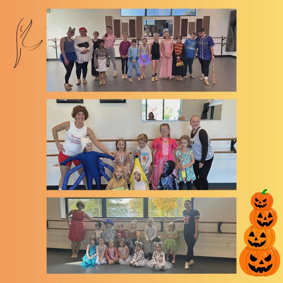 🎃🩰 We&rsquo;re having spooktacular fun at the studio this week! Loving all the creative costumes from our dancers! 👻✨
Don&rsquo;t forget &mdash; we&rsquo;re open tomorrow for more Halloween fun! 💃🕸️
 #dance #DANCER #dancelife #itsadancething #Id