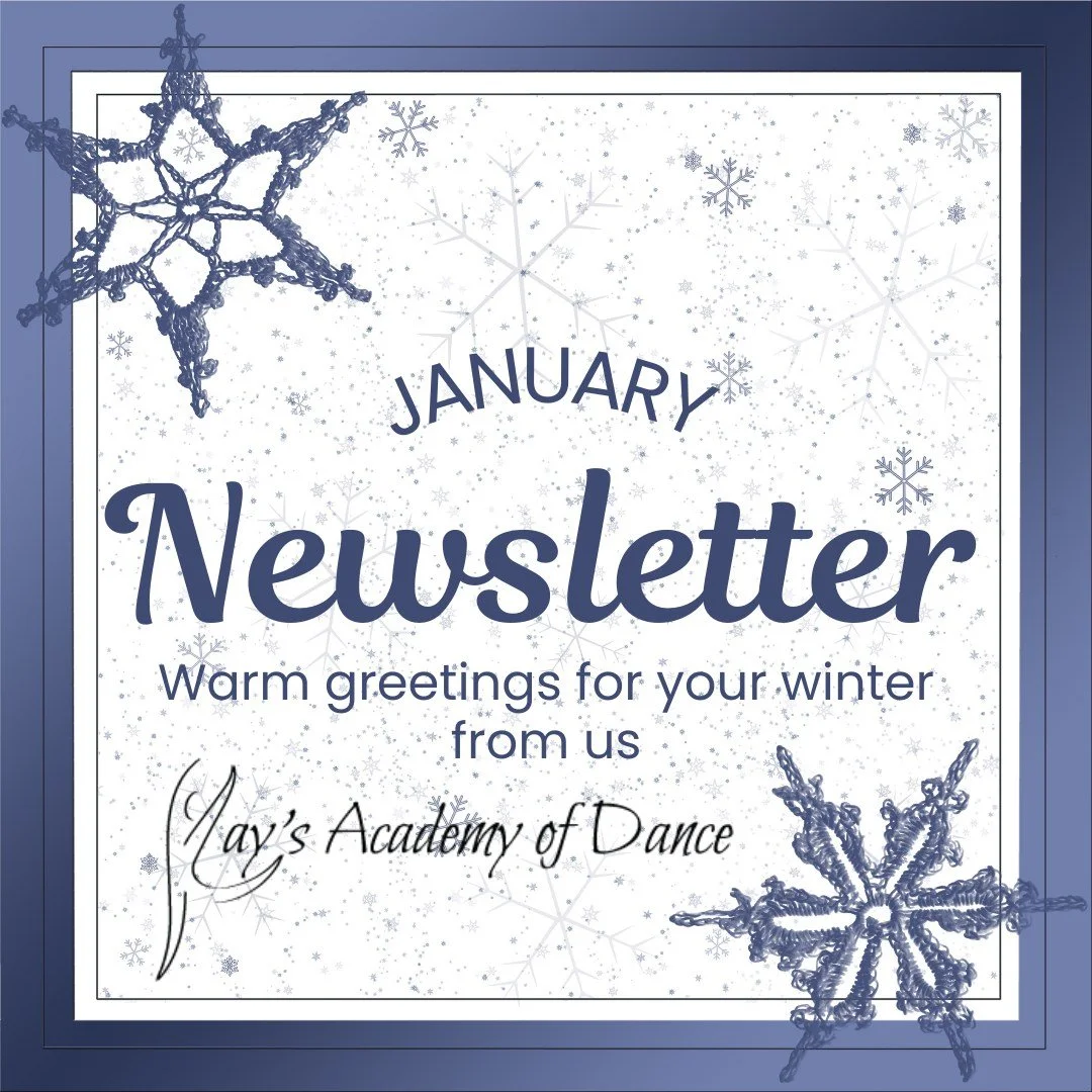 ❄️✨ What&rsquo;s new at Kay&rsquo;s Academy of Dance? ✨❄️
Our January Newsletter is out and full of exciting updates you won&rsquo;t want to miss! 💃🩰
Check it out here: https://loom.ly/twhMa2Y

#dance #dancer #dancelife #itsadancething #idancebecau