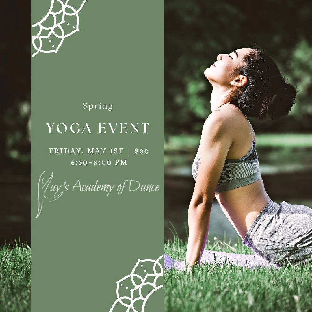 🌿 Spring Yoga Night 🌿
Friday, May 1st | $30
✨ Evening Mindfulness Retreat ✨
6:30&ndash;8:00 PM
Take an evening just for you to relax, reset, and recharge your body and mind.
We&rsquo;ll begin with guided journaling (journals provided), followed by 