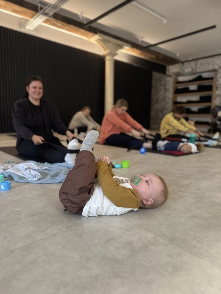 Baby and Me yoga class