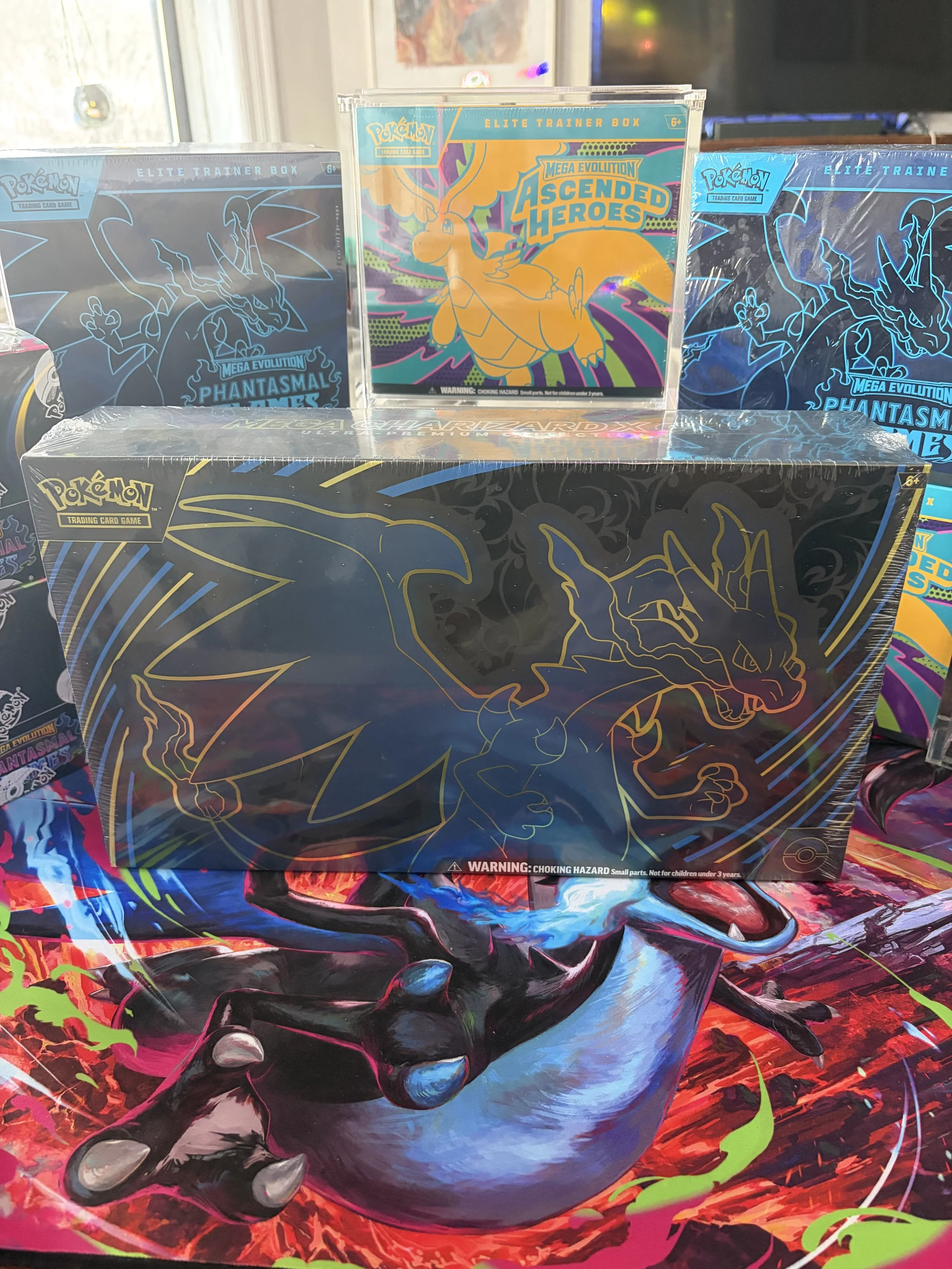 Pokemon Phantasmal Flames Mega Charizard EX UPC Sealed Ultra Premium Box