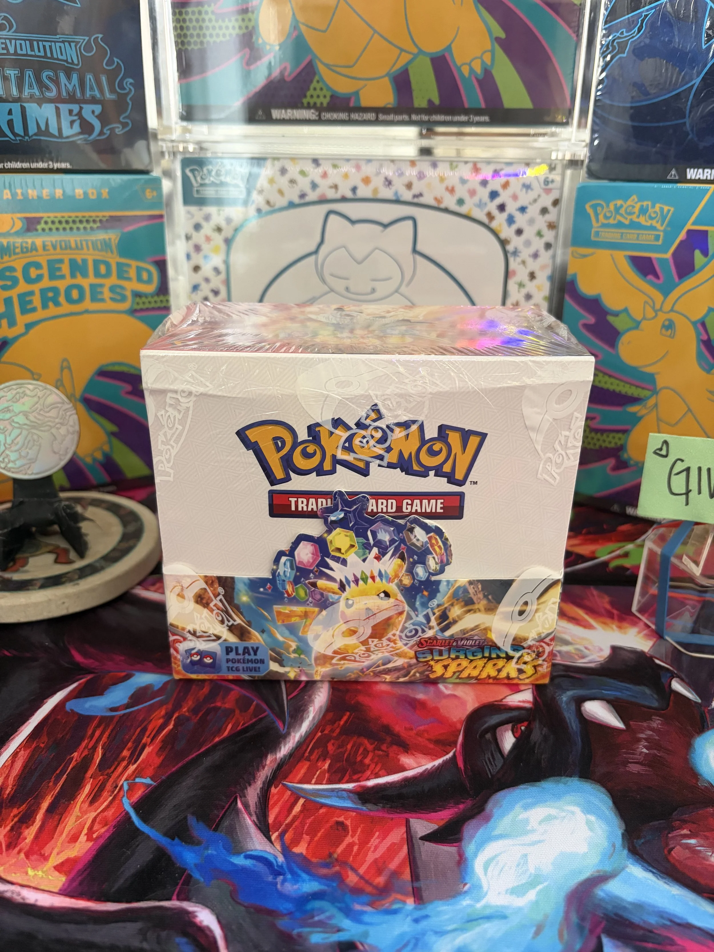 Pokémon TCG Surging Sparks Booster Box 36 Packs - New & Factory Sealed