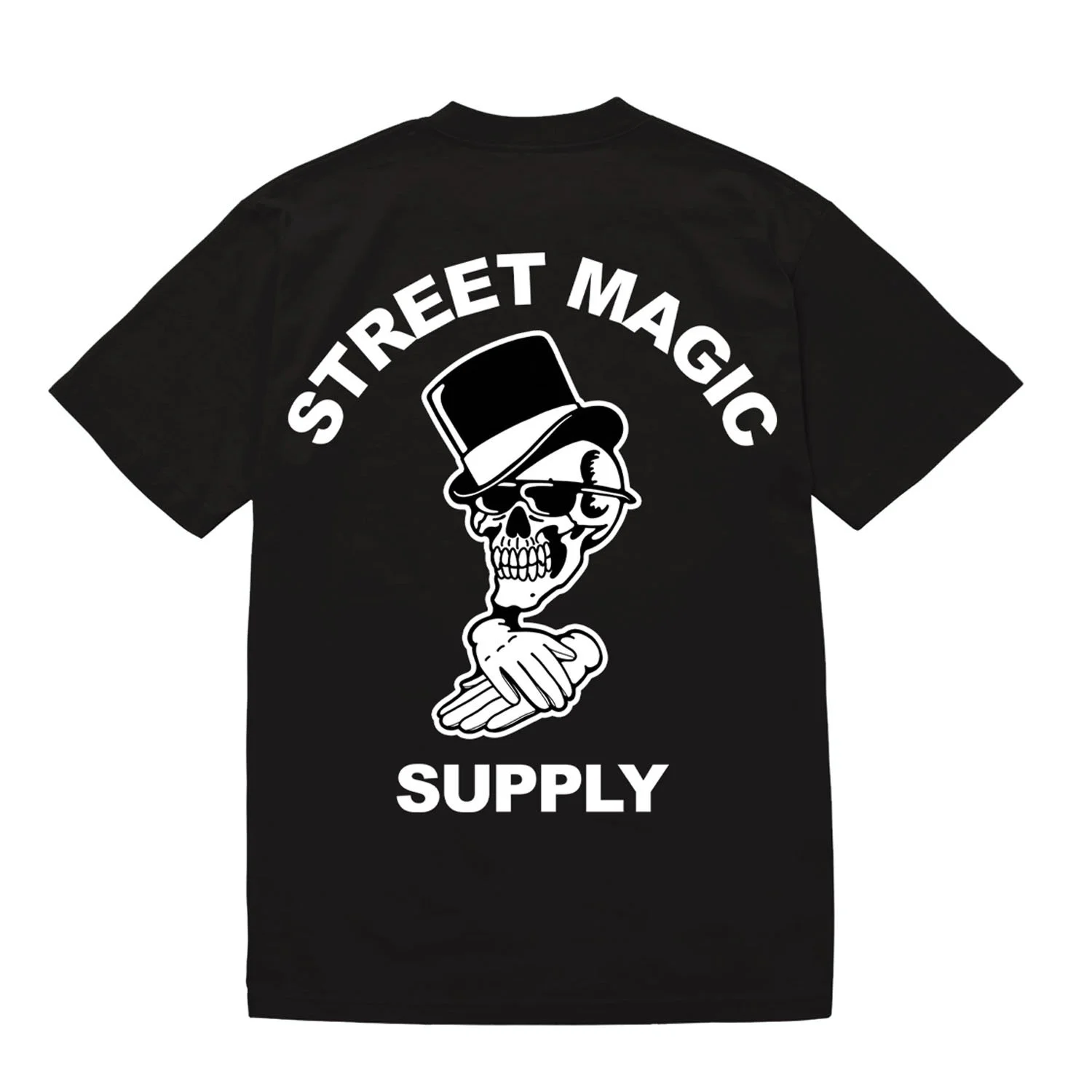 Club Tee front black Street Magic Supply.jpg
