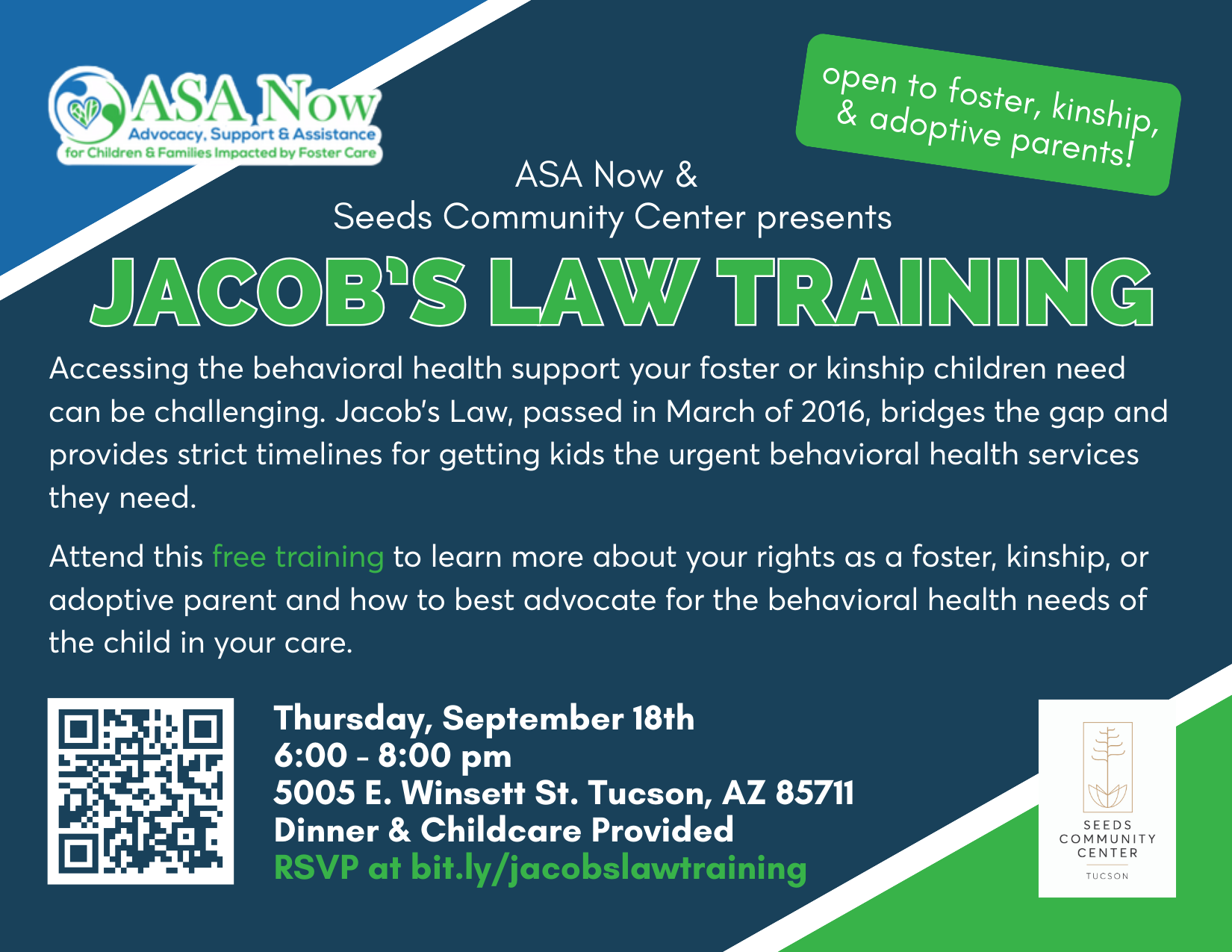 Jacob's Law Training