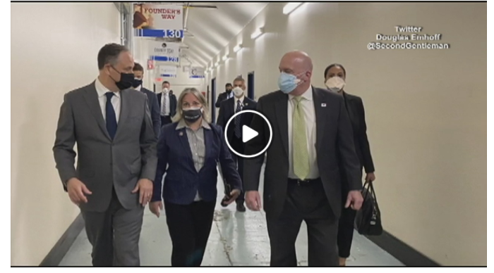 Doug Emhoff, vice president's husband, visits Lehigh Valley, meets with small-business owners