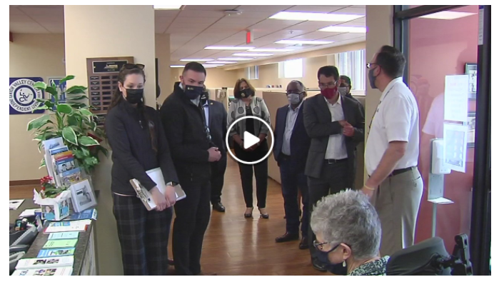 Reps. Schlossberg, Schweyer visit Lehigh Valley Center for Independent Living, highlight American Rescue Plan