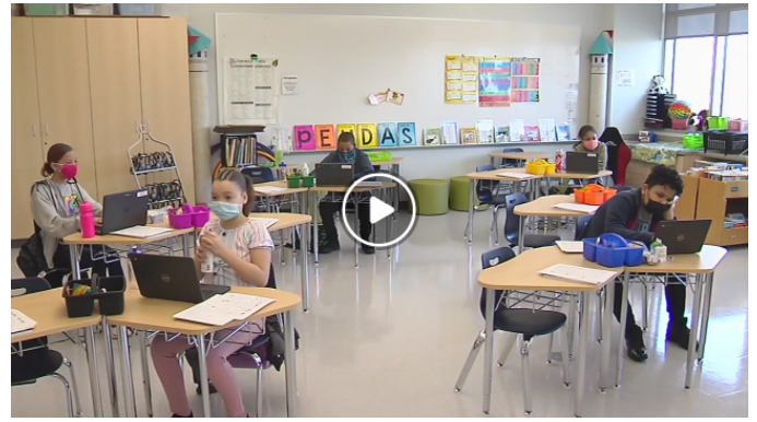 Some Allentown students return to the classroom