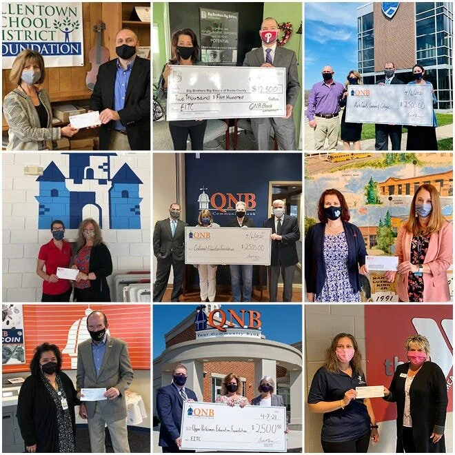 QNB Bank donates $40,000 to regional education organizations