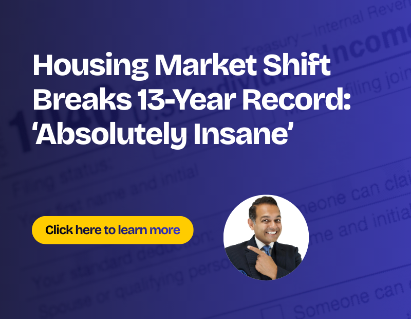 Housing Market Shift Breaks 13-Year Record: ‘Absolutely Insane’