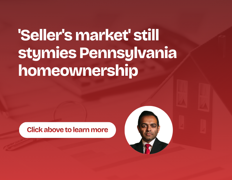 'Seller's market' still stymies Pennsylvania homeownership