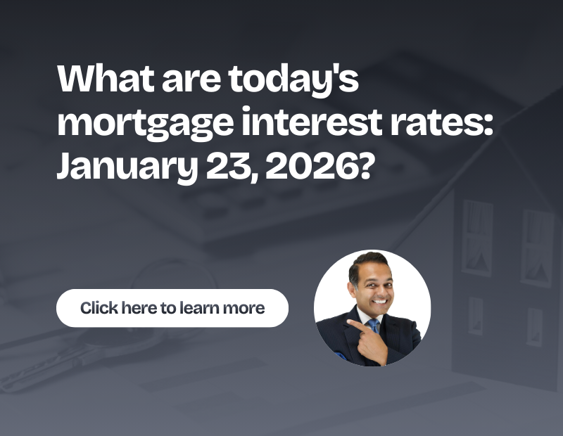 What are today's mortgage interest rates: January 23, 2026?