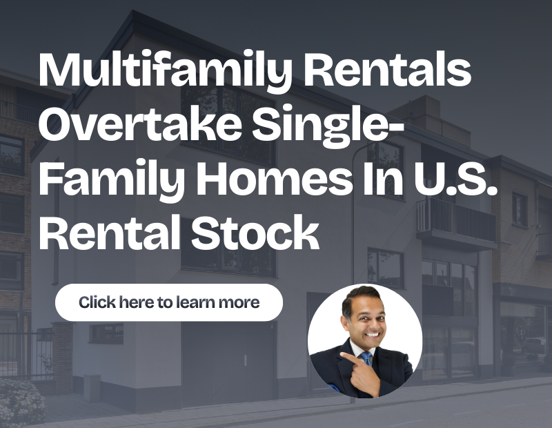 Multifamily Rentals Overtake Single-Family Homes In U.S. Rental Stock