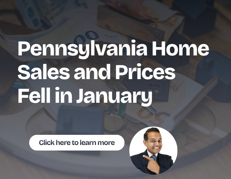Thanks to Old Man Winter, Pennsylvania Home Sales and Prices Fell in January