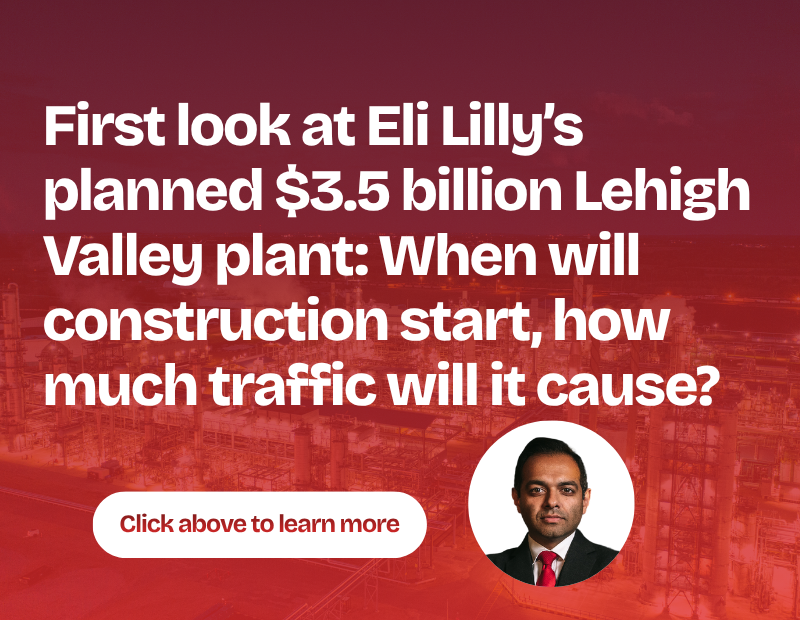 First look at Eli Lilly’s planned $3.5 billion Lehigh Valley plant: When will construction start, how much traffic will it cause?
