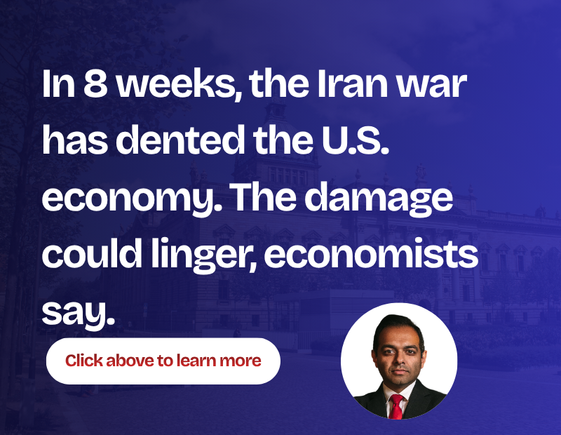 In 8 weeks, the Iran war has dented the U.S. economy. The damage could linger, economists say.