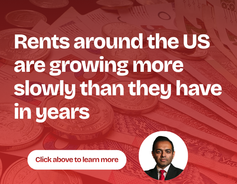 Rents around the US are growing more slowly than they have in years