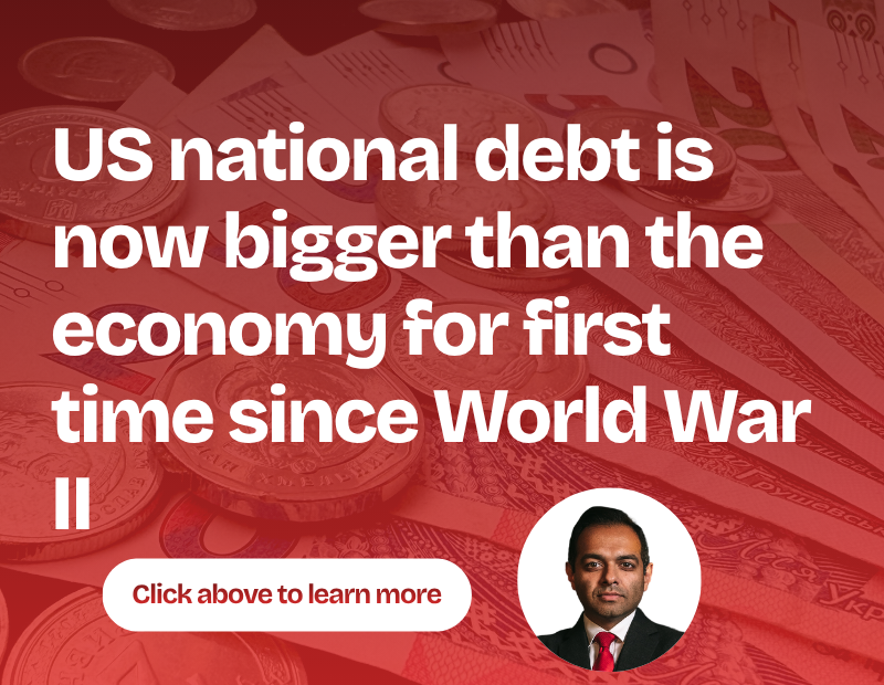US national debt is now bigger than the economy for first time since World War II