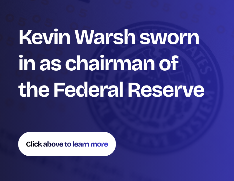 Kevin Warsh sworn in as chairman of the Federal Reserve