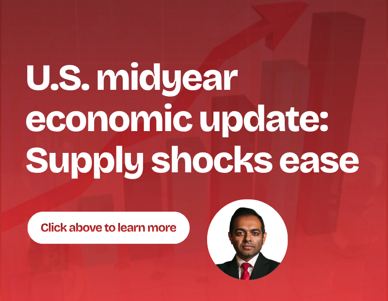 U.S. midyear economic update: Supply shocks ease