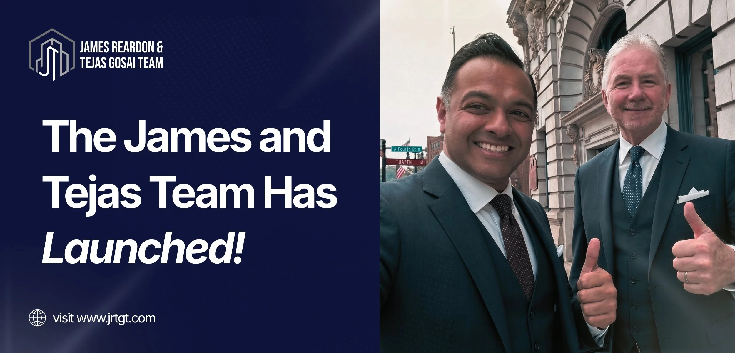 James &amp; Tejas Launch Operator-Led Brokerage and Advisory Platform in the Lehigh Valley