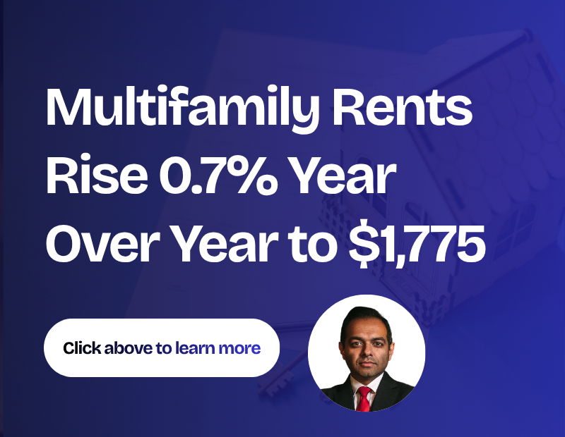 Multifamily Rents Rise 0.7% Year Over Year to $1,775