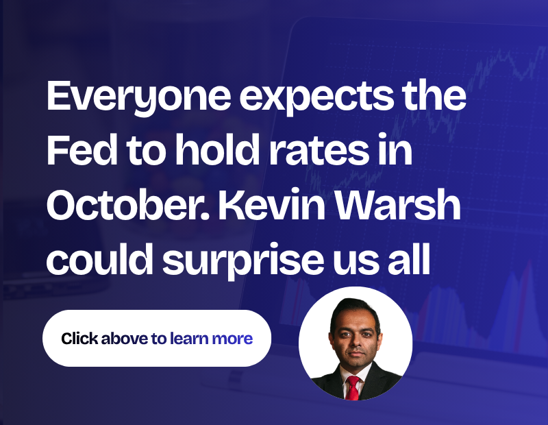 Everyone expects the Fed to hold rates in October. Kevin Warsh could surprise us all