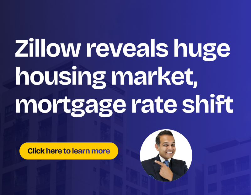 Zillow reveals huge housing market, mortgage rate shift — Real Estate ...